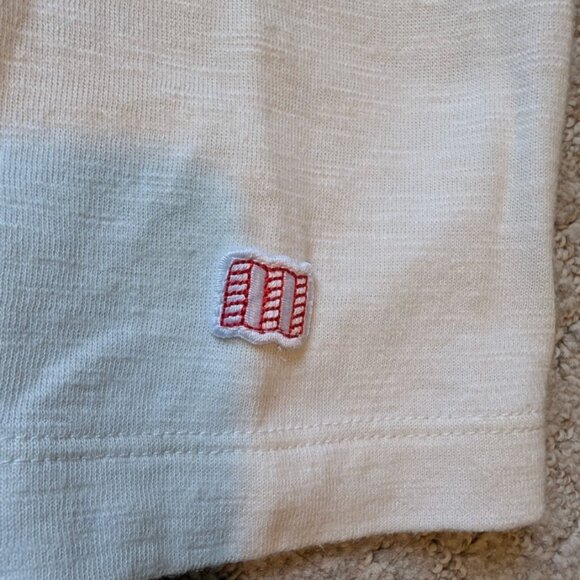 Topo Designs Womens Small Baseball Style 3/4 Sleeve T-Shirt heather green - Picture 8 of 10